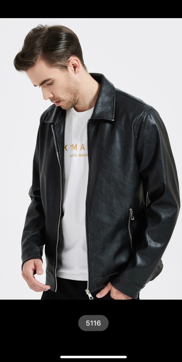 Jacket Leather Black